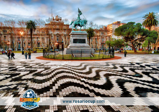 Plaza San Martín - Rosario Argentina